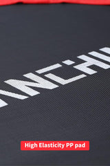 Kanchimi 550 LBS Foldable Mini Trampoline, 40" Fitness Trampoline Without armrests/U Shape Adjustable Foam Handle, Stable & Quiet Exercise Rebounder for Adults Indoor/Outdoor Workout (Black, 40 inch) Kanchimi