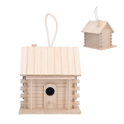 Wooden Birdhouse Kit for Adults to Build, Wooden Birdhouse, Bird Houses for Outside, for Outdoors with Standing Pole for Garden, Yard, Birdhouse Wood Bird House