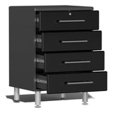 Ulti-MATE UG22050B 5-Piece Garage Cabinet Kit in Midnight Black Metallic Ulti-Mate