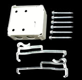 US Window And Floor 2" Faux Wood 35" W x 60" H, Inside Mount Cordless Blinds, 35 x 60, White (Fit a window 35.5" wide) US Window And Floor