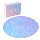 ZZYFGH Unique Jigsaw Puzzle, Impossible Challenge 141 Pieces Round Broken Color Changing Iridescent Acrylic Puzzles Game for Adult ZZYFGH