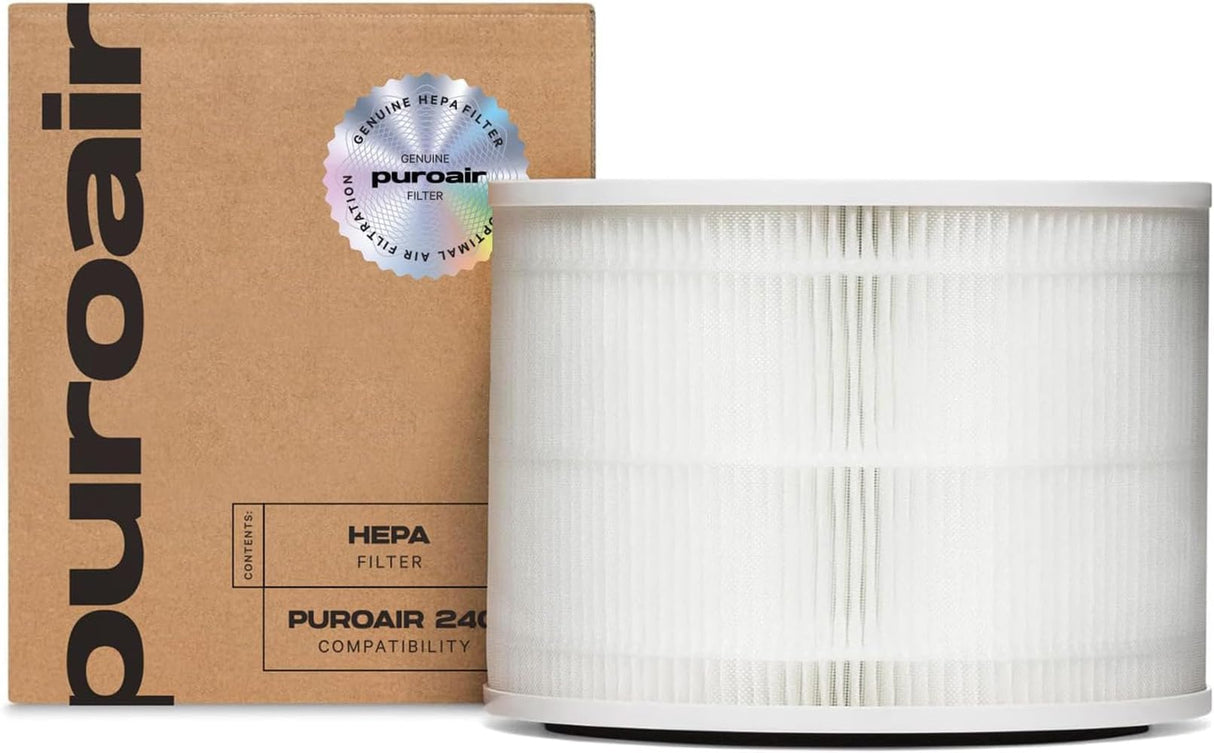 PuroAir 240 Replacement Filter - HEPA Filters up to 99.9% of Smoke, Pollen, Dust and Common Household Pollutants - HEPA Air Filter Replacement for PuroAir 240 Air Purifier PuroAir