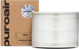 PuroAir 240 Replacement Filter - HEPA Filters up to 99.9% of Smoke, Pollen, Dust and Common Household Pollutants - HEPA Air Filter Replacement for PuroAir 240 Air Purifier PuroAir