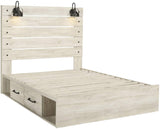 Signature Design by Ashley Wooden Mattress Support Bunkie Board Roll Slat with Nylon Cord, Queen, Beige Signature Design by Ashley