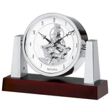 Bulova B7520 Largo Clock, Dark Mahogany Finish Bulova