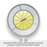 Breville the Juice Fountain Compact Juicer, 10" x 10.5" x 16", Silver Breville