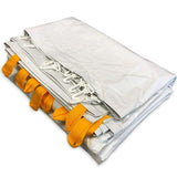 TentandTable 20 Foot x 20 Foot Party Tent Sidewall Kit, Complete 4 PVC Vinyl Wall Set - 2 Solid & 2 Window 7' Side Walls, Fits Commercial Standard Event Outdoor Canopy Tents, Tent Not Included TentandTable