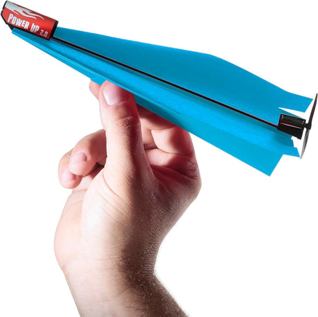 POWERUP 2.0 Paper Airplane Conversion Kit | Electric Motor for DIY Paper Planes | Fly Longer and Farther | Perfect for Kids & Adults | Ready to Use Aeroplane Engine Kits POWERUP