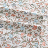 Wrangler - King Size Sheet Set, Ultra-Soft & Wrinkle-Resistant Bedding for Year Round Comfort, Deep Pockets, Bed Sheets with Matching Fitted Sheet & Pillowcases (Westward Floral Beige) Wrangler