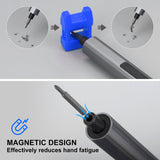 SHARDEN Mini Electric Screwdriver,29 in 1 Small Electric Screwdriver Kit with 24 Magnetic Bits,Precision Screwdriver Cordless Repair Tool for Phone Camera Laptop Watch Sharden