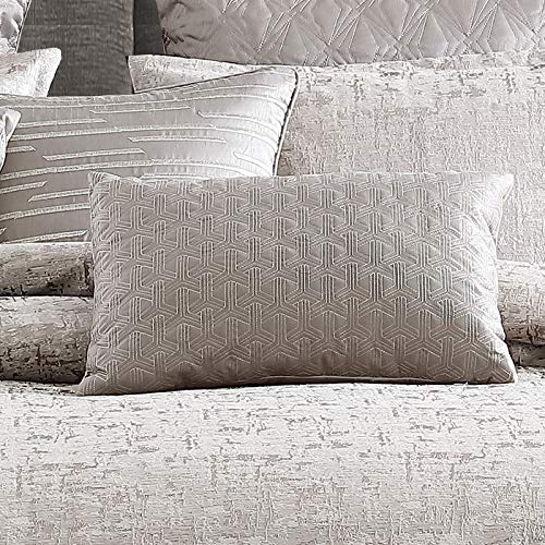 Riverbrook Home 100% Polyester Comforter Set, King, Genoa - Gray, 10 Piece Set Riverbrook Home