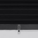 ECLIPSE Blackout Paper Pleated Shade - Cordless Durable Cut-to-Width Multi Pack Window Shades, 48 in x 72 in (2 Pack), Black Eclipse