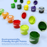 Nariolar Paint by Numbers for Kids Ages 8-12 with 7X9.5 inch Pre-Printed Cardboard,12 Acrylic Paint Pots and 3 Painting Brushes, Room Decor for Children,(Cat in The Tree) Nariolar