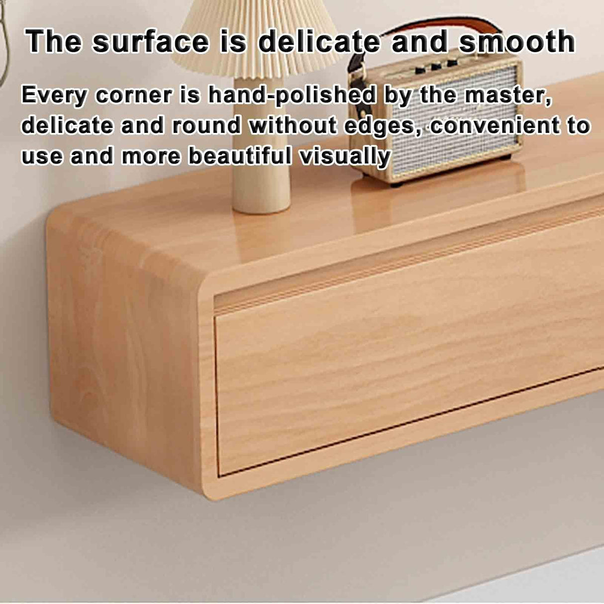 Floating tv stand，Wall Mounted TV Cabinet,Entertainment Center Wall Mounted Media Console，With two drawers and a semi-open storage space， Floating Shelves With Door，For Storage Hutch Under TV(Brown,63 HPIRFYE