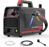 YESWELDER Plasma Cutter 65Amp Non-High Frequency Non-Touch Pilot Arc, Digital Display DC Inverter 110/220V Dual Voltage Blowback Plasma Cutting Machine CUT-65DS PRO YESWELDER