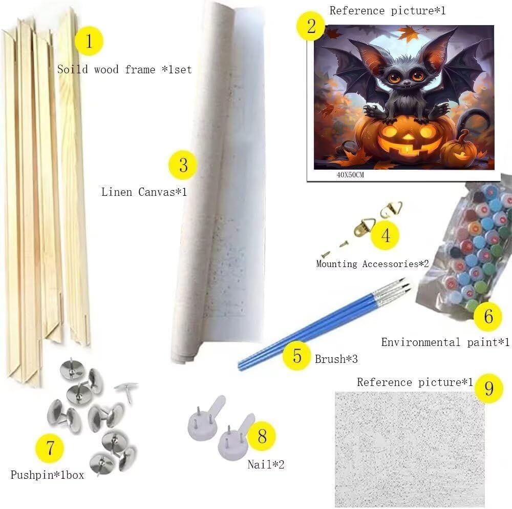 Whales Paint by Number Kits on Canvas Stained Glass Sunrise Over The Sea Painting by Number for Kids Adults Underwater World Paintwork with Acrylic Pigment for Home Decor 16 x 20 inch (with Frame) Generic