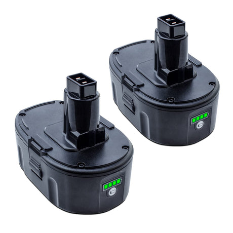 DTK 7.0Ah 18V Battery Replacement for Dewalt, 2Pack 18V Lithium Ion Battery Compatible with Dewalt DC9096 DC9098 DC9099 DW9095 DW9096 DW9098 DE9039 Cordless Tools DTK
