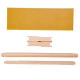 Honey Lake Medium Beehive Frames and Foudations Kit,10 Pack Super Wooden Frames and Natural Beeswax Dipped Plastic Foundations for Beekeeping Honey Lake