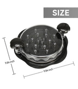 Hundop Chicken Shredder Tool Twist, Visible Chicken Breast Grinder Machine for Ground Food, Meat & Vegetables (Elegant Black) Hundop