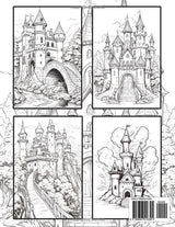 Whimsical Castles Adult Coloring Book: A Journey Into The Colorful Depths Of History, A Stress Releaving Adult Coloring Book Majosta