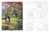 Disney Dreams Collection Thomas Kinkade Studios Disney Princess Coloring Book Andrews McMeel Publishing