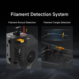 QIDI Q1 Pro 3D Printer with Active Chamber Heating, Max 600mm/s High-Speed, Core XY Structure, Fully Auto Leveling System, 350°C Direct Extruder Support Carbon Fiber Filaments,Smart Tangle Detection R QIDI TECHNOLOGY