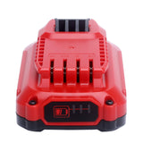 ELEFLY 2 Pack 20V 3.0Ah Lithium Battery Compatible with Craftsman 20V Battery CMCB201 CMCB202-2 CMCB204-2, Compatible with Craftsman V20 Series 20V Max Cordless Power Tools ELEFLY