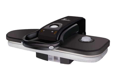 Steamfast SF-623 Mid-Size Steam Press with Multiple Fabric Settings and Steam Burst Function, Black, 20.47" L x 17.16" W x 6.73" H Steamfast