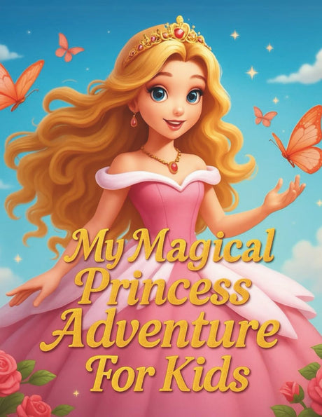 My Magical Princess Adventure: Coloring and Activity Book for Girls: A fun and creative princess-themed coloring book with puzzles, mazes, and magical ... for imaginative little girls ages 4–8! WoodArtSupply
