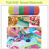 Diamond Art Painting Zodiac Cancer Star Signs Full Round Drill Embroidery Craft Art Kit Decoration Sets Mosaic Cross Stitch Kit DIY Paint of Rhinestones Diamond for Home Wall Decor 12x16Inch Generic