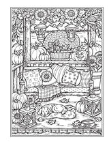 Creative Haven Autumn Harvest Coloring Book (Adult Coloring Books: Seasons) WoodArtSupply