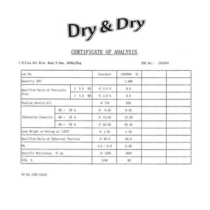 Dry & Dry [2 LBS] Blue Indicating Silica Gel Beads Desiccants (Industry Standard 3-5 mm) - Reusable Desiccant Beads Silica Beads(Blue to Pink) - WoodArtSupply