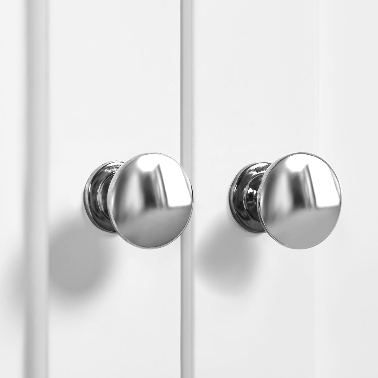 Yaheetech White Wooden Storage Cabinet with 3 Drawers and 2 Open Shelves for Bathroom and Home Organisation Yaheetech