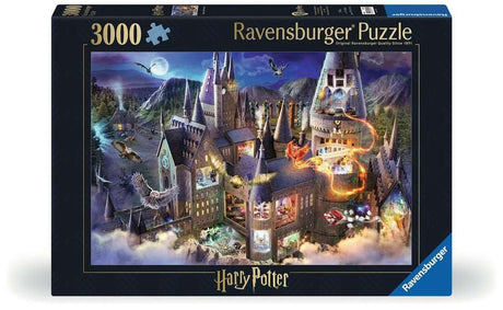 Ravensburger Harry Potter: Hogwarts Castle Cutaway 3000 Piece Jigsaw Puzzle - 17561 - Handcrafted Tooling, Made in Germany, Every Piece Fits Together Perfectly Ravensburger