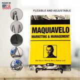KINGDOM SOLUTIONS MADE IN USA 12-Pack Sturdy & Durable Adjustable Metal Easels to Display Books, Frames, Comics, Plates & More - Unique on the Market KINGDOM SOLUTIONS