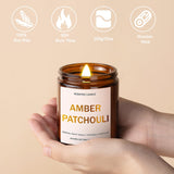 4 Pack Scented Candles Set, 28oz Wood Wick Aromatherapy Candles for Home Scented, Candles for Women Men, Birthday Gifts for Women, Soy Candles Gift for Anniversary, Valentine, Mother's Day Yinuo Candle