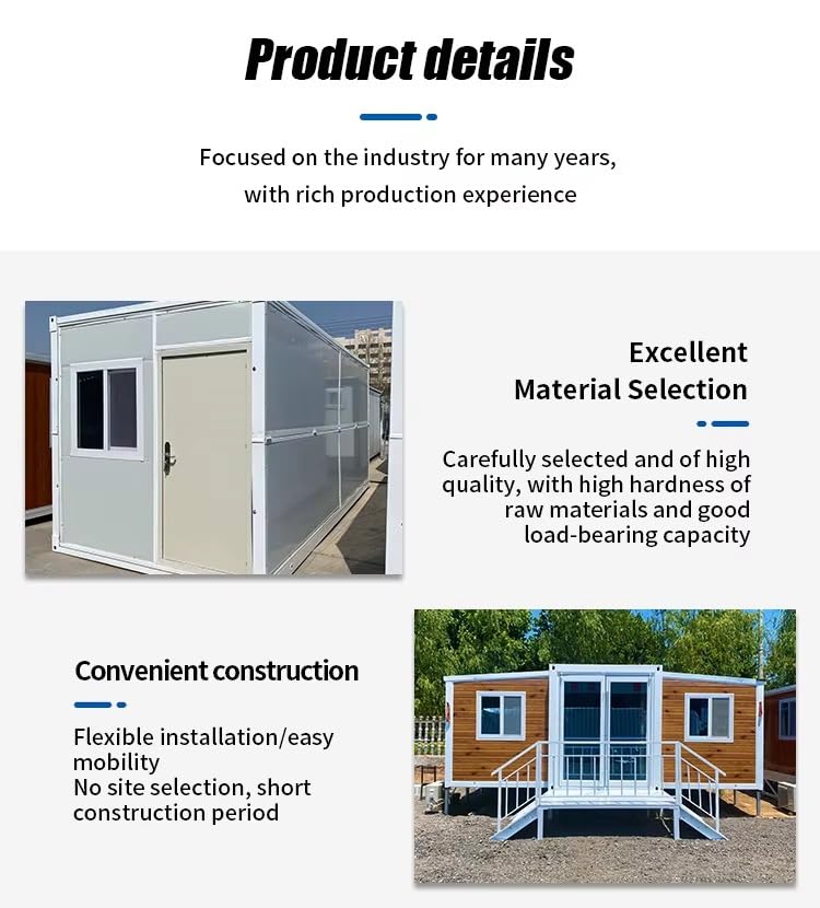 Eco-Friendly Tiny House, Portable Living Unit, Streamlined Prefab House, Tiny Shelter, 20ft 30ft 40ft for Mobile Spas, Wellness Retreats, Portable Workshops, Open-Air Markets - WoodArtSupply