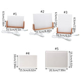 Sublimation Acrylic Photo Frame with LED Light and Wood Stand Picture Frame for Heat Press Machines Printing Pinexi