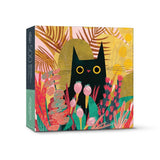 FRED Black CAT by Karen Obuhanych, 500 Piece Puzzle (5274227) Genuine Fred