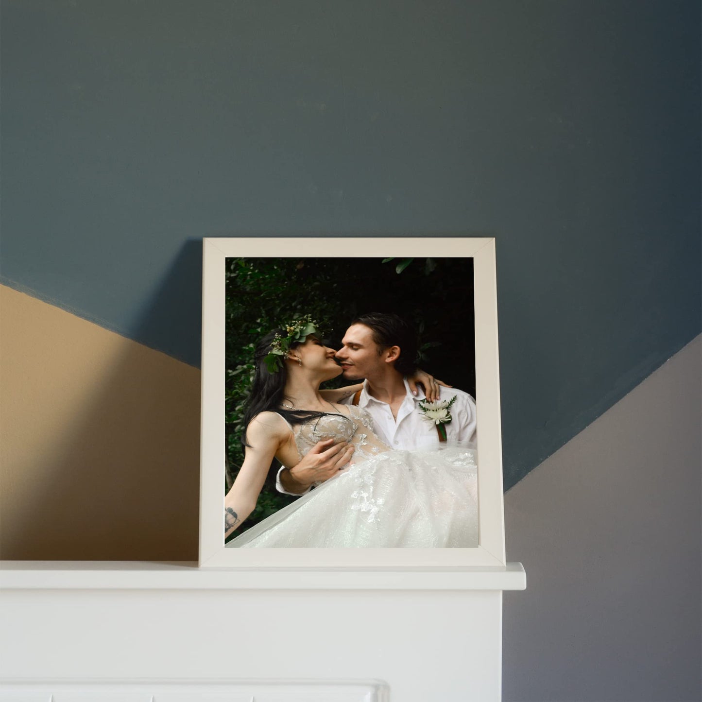 8 PCS Aluminum Sublimation Photo Blanks, Sublimation Blanks Aluminum Sheet, 0.4mm Thickness Aluminum Photo Sign Blank Metal Wall Photo Frame Blank for Sublimation Printing(4x6 Inch,6x8 Inch)