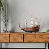 Old Modern Handicrafts Wasa Model Ship Exclusive Edition - Handcrafted from Premium Quality Wood - 38L x 11W x 33H Inches Old Modern Handicrafts