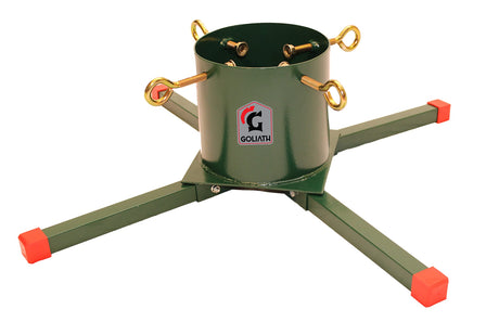 Goliath Welded Steel Christmas Tree Stand for Live Trees 5 to 12 Foot Goliath