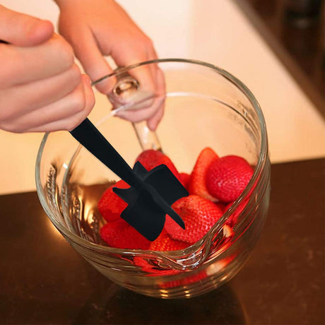 Meat Chopper, 5 Curve Blades Ground Beef Masher, Heat Resistant Meat Masher Tool for Hamburger Meat, Ground Beef, Turkey and More, Nylon Hamburger Chopper Utensil Non-scratch Utensils TMEDW