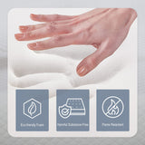 PayLessHere 10 Inch Queen Gel Memory Foam Mattress Fiberglass Free/CertiPUR-US Certified/Bed-in-a-Box/Cool Sleep & Comfy PayLessHere