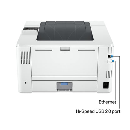 HP LaserJet Pro 4001n Black & White Printer, Print, Fast speeds, Easy setup, Mobile printing, Advanced security, USB, Ethernet Connection, Best-For-Office