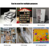 BENECREAT 8Pcs Mounting Board, 3mm Thick Self Adhesive Foam Stamp Poster Board for Cross Stitch Picture Embroidery Office and Art Projects Display, 15x9.8inch BENECREAT