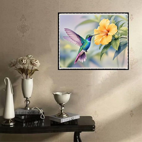ACANDYL DIY Paint by Numbers Kit for Adults Paint by Numbers Beginner Hummingbird Canvas Painting by Number DIY Acrylic Oil Painting on Canvas Arts Craft Decoration 16x20 Inch ACANDYL