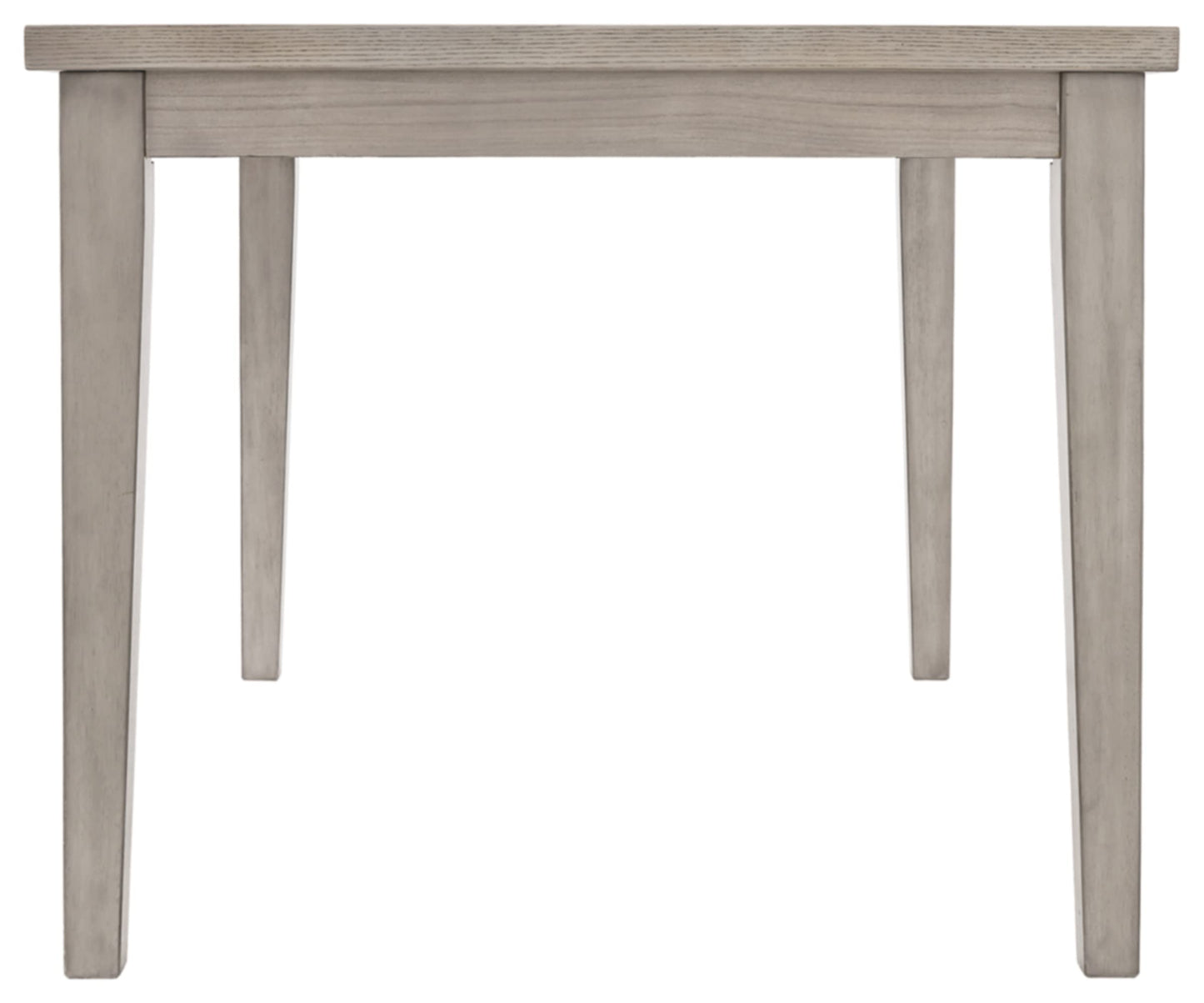 Signature Design by Ashley Parellen Modern Farmhouse Rectangular Dining Room Table, Gray - WoodArtSupply