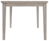Signature Design by Ashley Parellen Modern Farmhouse Rectangular Dining Room Table, Gray Signature Design by Ashley