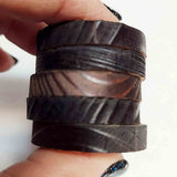 Rockin' Wood Rustic Reclaimed Wood Circles for Crafts and Projects,use for Crafting and Wood Art, Made in The USA, 1.4" Diameter (20 Pieces) Rockin' Wood